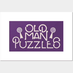 Old Man Puzzles Posters and Art